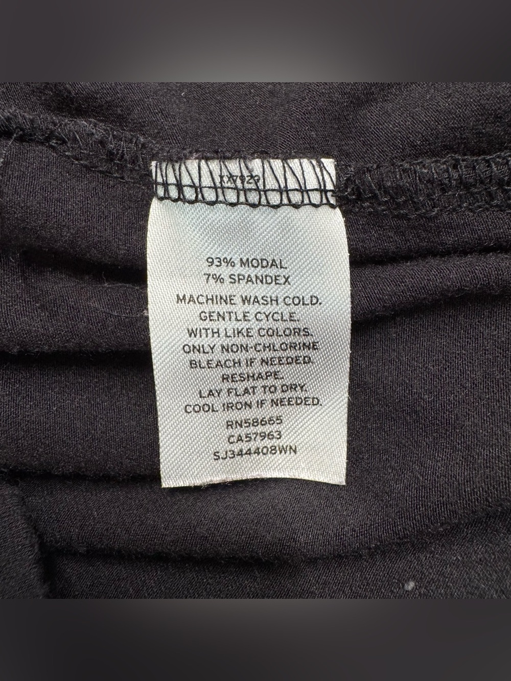 SEJOUR Women’s Black Modal Blend Super Soft Turtleneck Long Sleeve Tunic Sz 1X - Picture 5 of 7